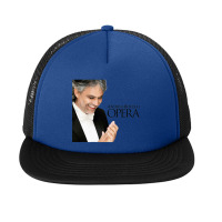 Andrea Bocelli Foam Snapback Hat | Artistshot