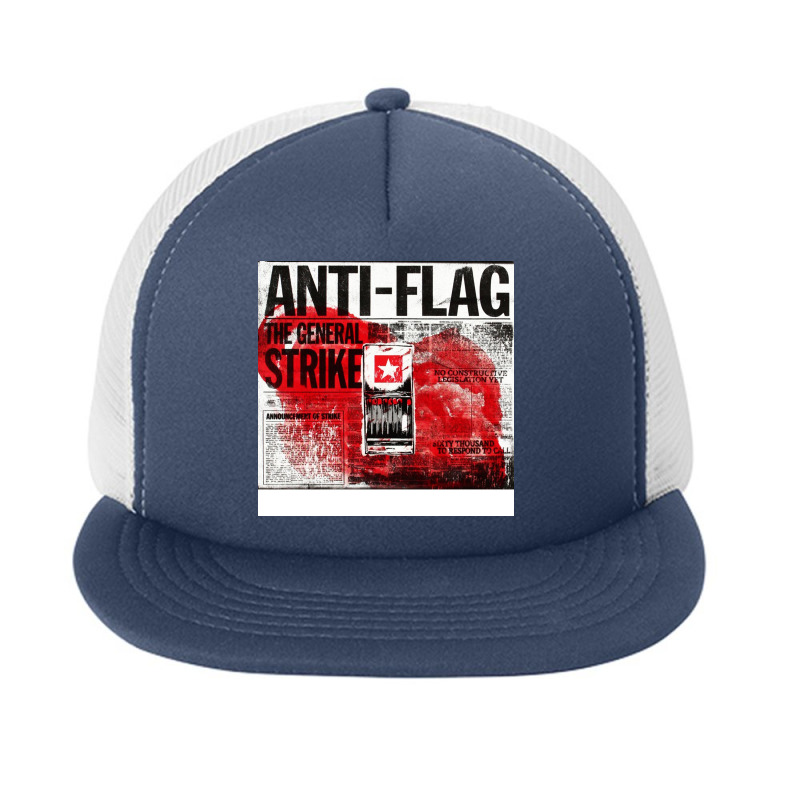 Anti Flag The General Strike Tour Dates 2022 Sukoharjo Foam Snapback hat by adnanbuyung | Artistshot