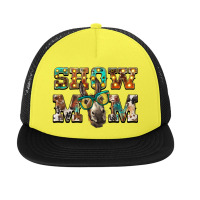 Show Mom Donkey Foam Snapback Hat | Artistshot