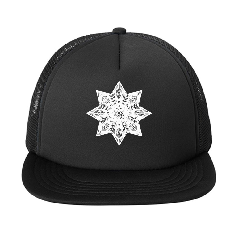 Mandala Art T  Shirt Mandala Magic Circle T  Shirt Foam Snapback hat by ledalindgren327 | Artistshot