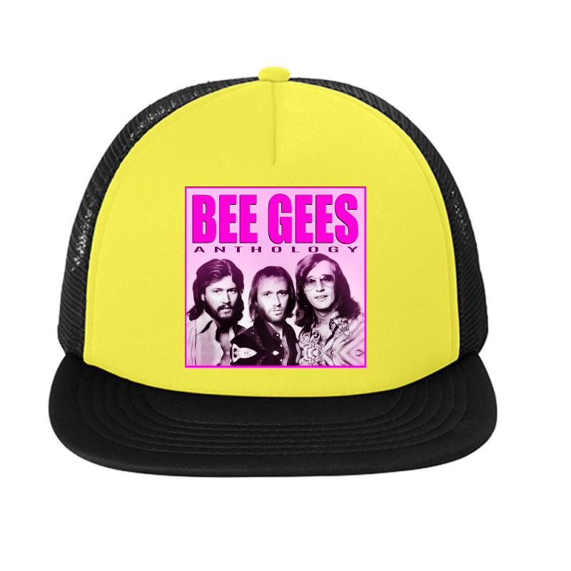 Bee Gees - Anthology Foam Snapback hat by kangenband43 | Artistshot