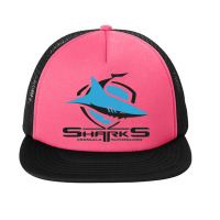 Cronulla Sharks Foam Snapback Hat | Artistshot