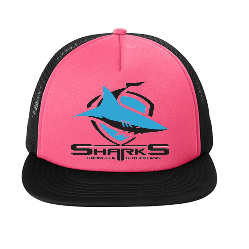 Cronulla Sharks Foam Snapback hat by SomArt | Artistshot