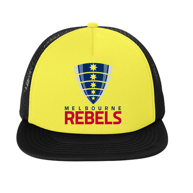 Melbourne Rebels Rugby Super League Foam Snapback hat by SomArt | Artistshot