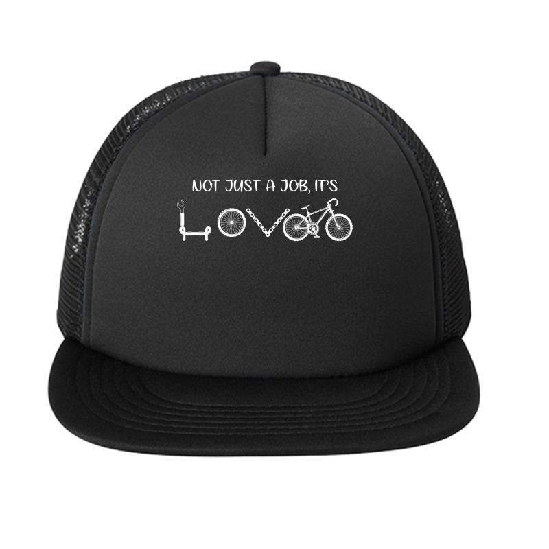 Not Just A Job It's Love Dirt Track Racing Foam Snapback hat by UbengArt | Artistshot