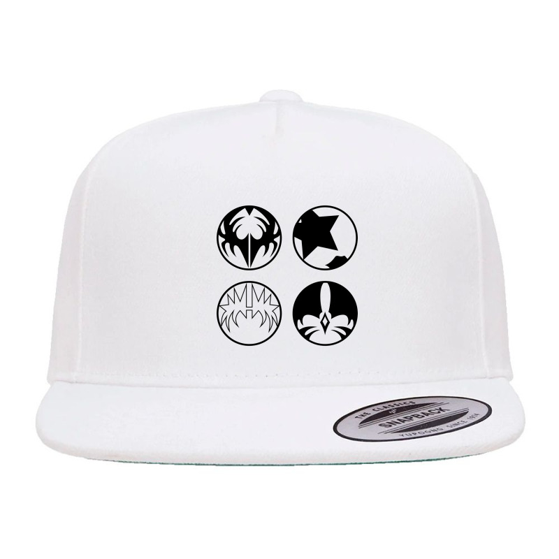 The-kiss-ikons 5 panel snapback cap by lizamus art | Artistshot