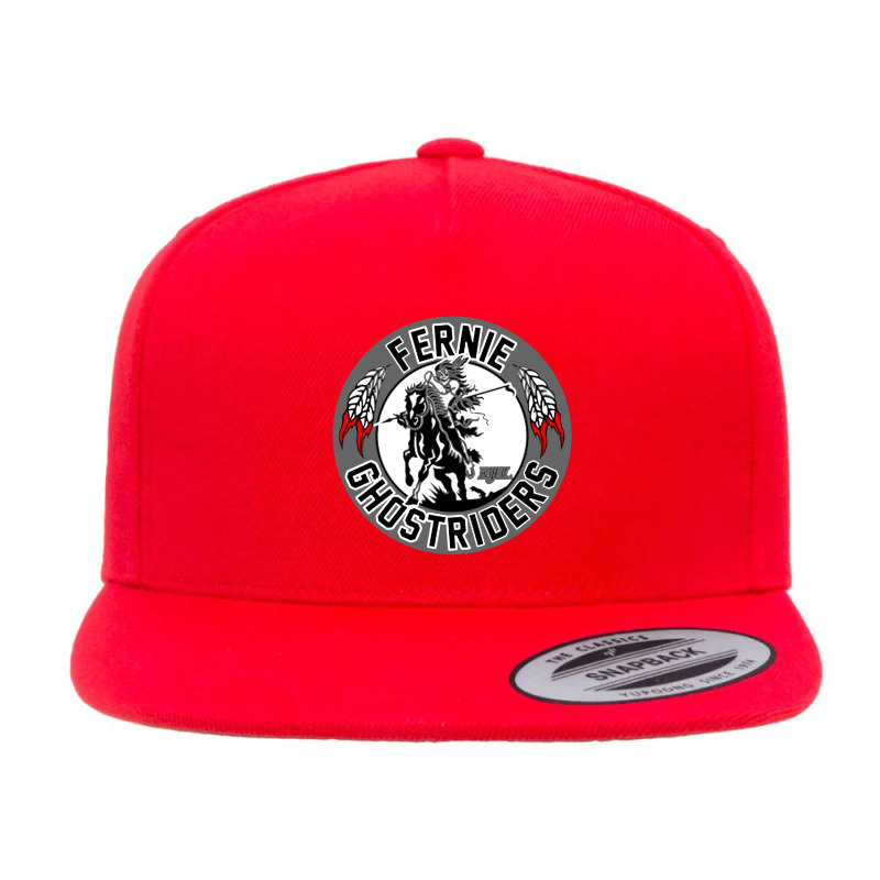 Fernie Ice Hockey Sport 5 panel snapback cap by Lissette | Artistshot