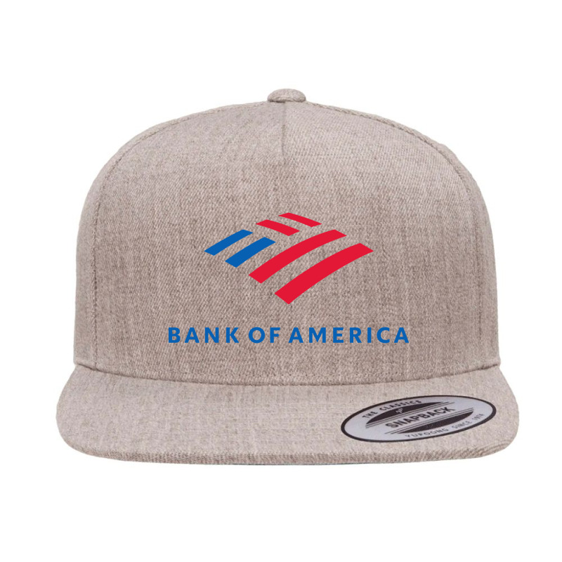 Bank Of America 5 panel snapback cap by Vario | Artistshot