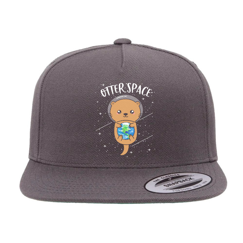 Otter Space T  Shirt Otter Space Cute Funny Sea Otter Astronaut Milky 5 panel snapback cap by leland4353 | Artistshot