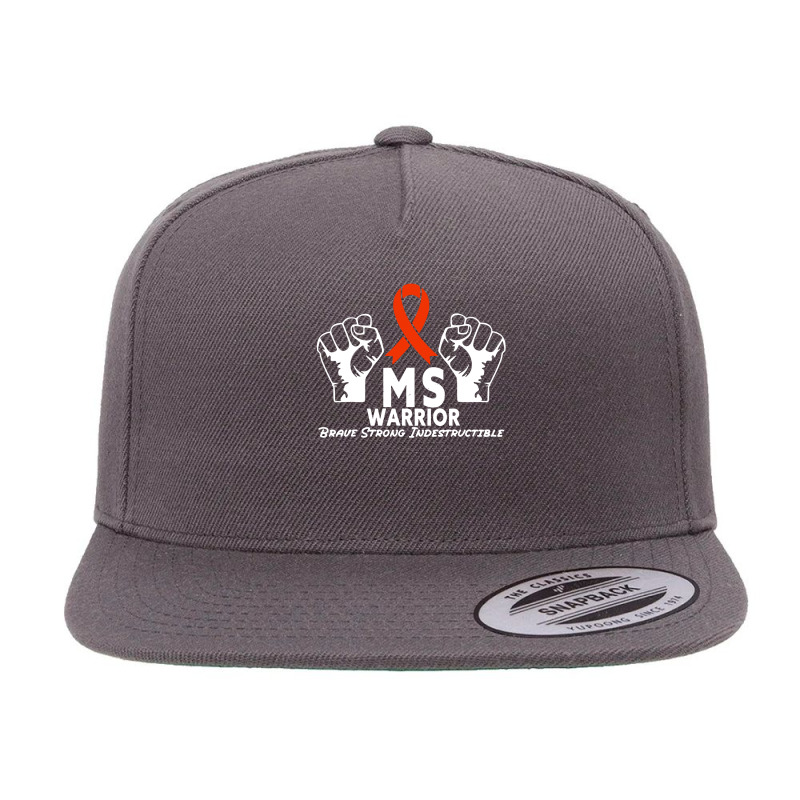 Ms Warrior Indestructible 5 Panel Snapback Cap | Artistshot