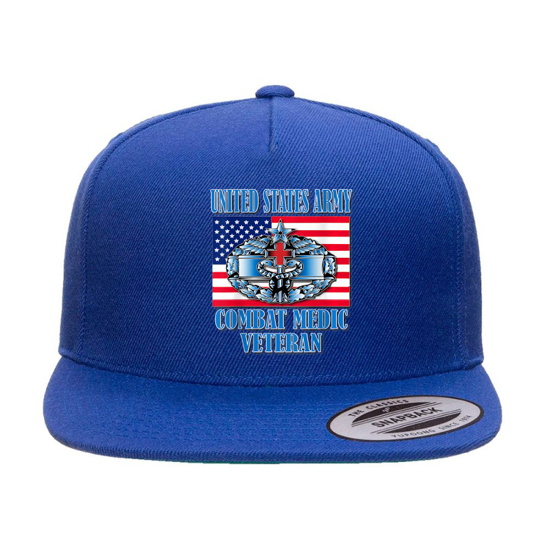 Combat Medic 2nd Award Back 5 panel snapback cap by AdeArt | Artistshot