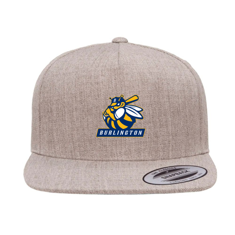 The-burlington-bees-merch 5 Panel Snapback Cap | Artistshot