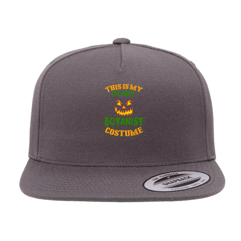 This Is My Scary Botanist Costume 5 panel snapback cap by riotees | Artistshot