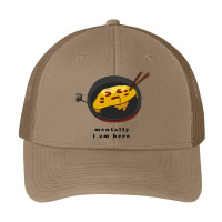 Mentally I Am Here, Omelette Pa Trucker Cap | Artistshot