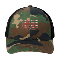 Happiest Holiday Season Pa Trucker Cap | Artistshot