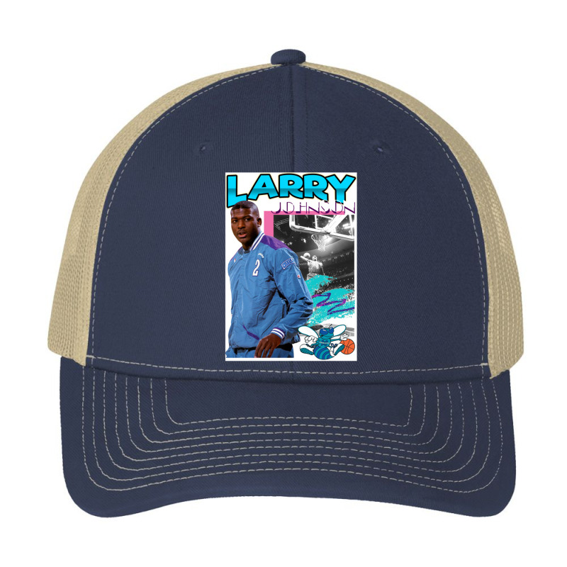 Lj Hornets    Larry Johnson Pa Trucker Cap by trexsapiensord | Artistshot