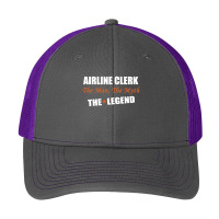 Airline Clerk The Man, The Myth The Legend Pa Trucker Cap | Artistshot