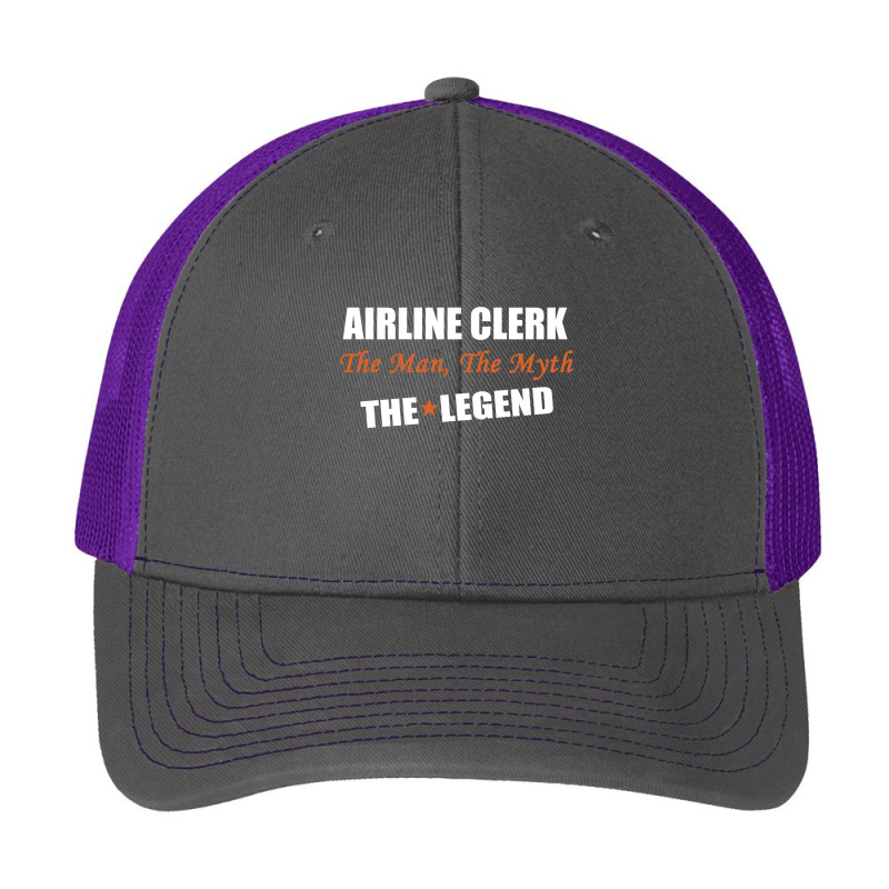 Airline Clerk The Man, The Myth The Legend Pa Trucker Cap | Artistshot