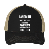 Gift For Freakin' Awesome Landman Pa Trucker Cap | Artistshot