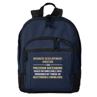 Business Developement Director I Do Precision Guesswork Basic Backpack | Artistshot