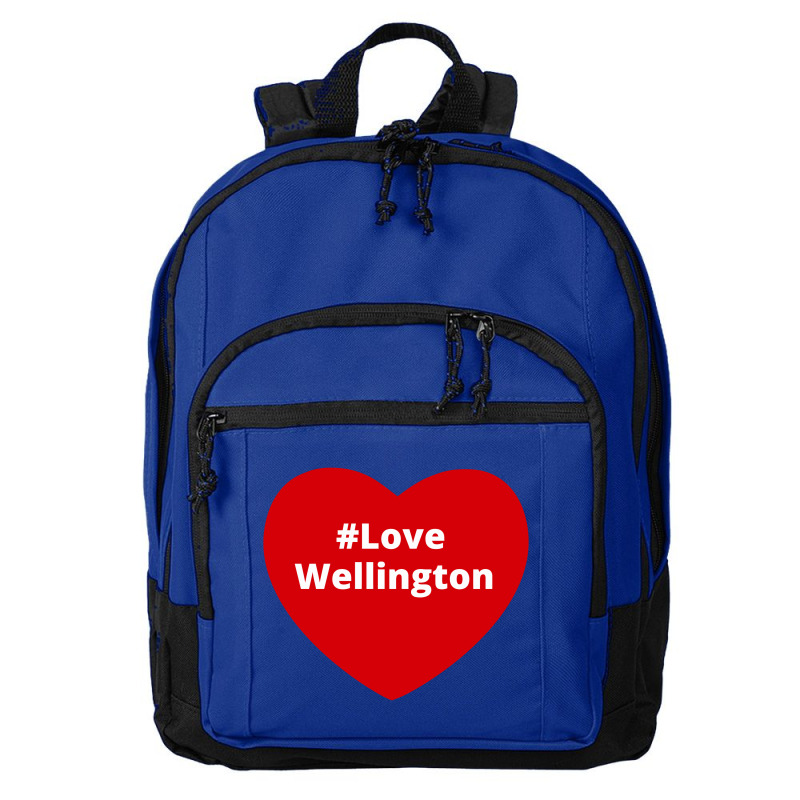 Love Wellington, Hashtag Heart, Love Wellington Basic Backpack | Artistshot