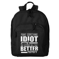 Quotes Funny Basic Backpack | Artistshot