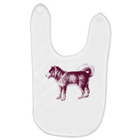 Vintage Siberian Husky Baby Bibs | Artistshot