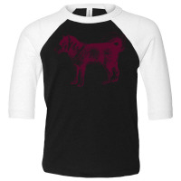 Vintage Siberian Husky Toddler 3/4 Sleeve Tee | Artistshot