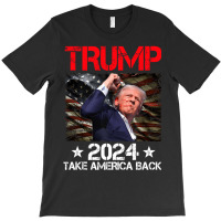 Trump 2024 Take America Back T-shirt | Artistshot