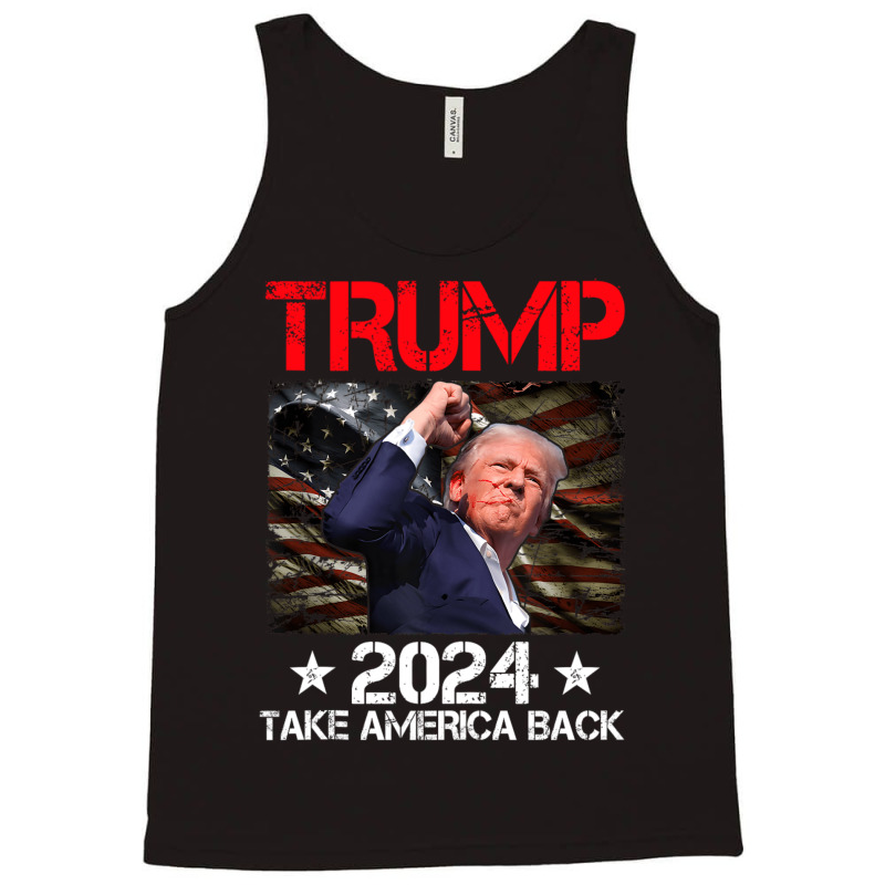 Trump 2024 Take America Back Tank Top | Artistshot