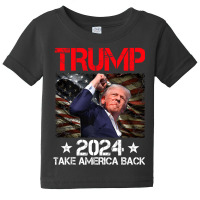 Trump 2024 Take America Back Baby Tee | Artistshot