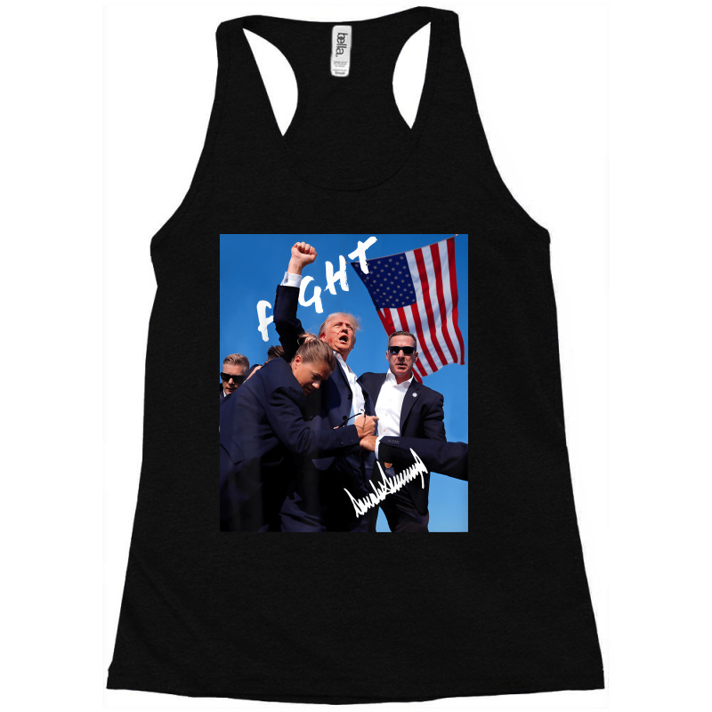 Fight Trump Racerback Tank by killakam | Artistshot