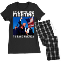 Trump To Save America Women's Pajamas Set | Artistshot