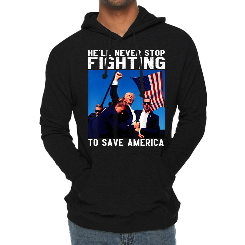 Trump To Save America Lightweight Hoodie | Artistshot