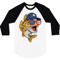 A Large Fish 3/4 Sleeve Shirt | Artistshot