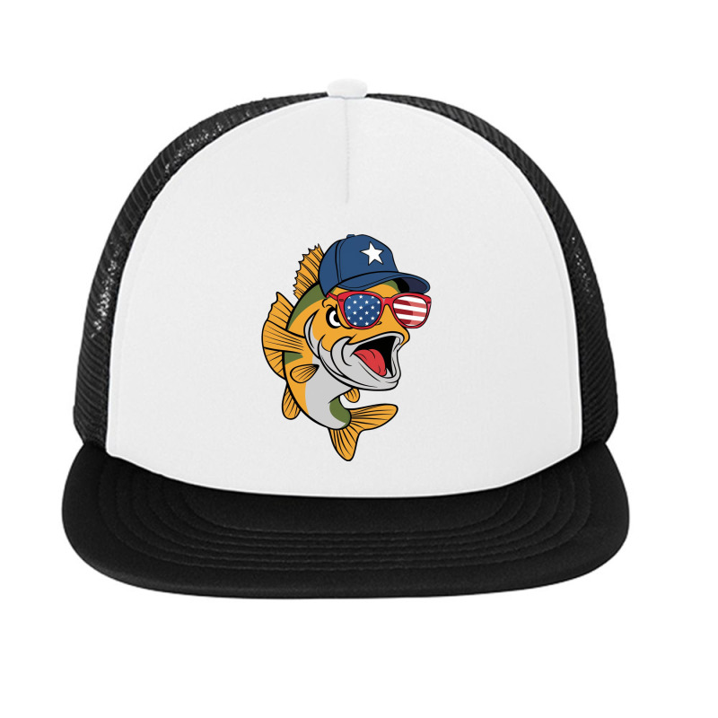 A Large Fish Foam Snapback Hat | Artistshot