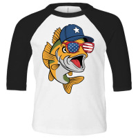 A Large Fish Toddler 3/4 Sleeve Tee | Artistshot