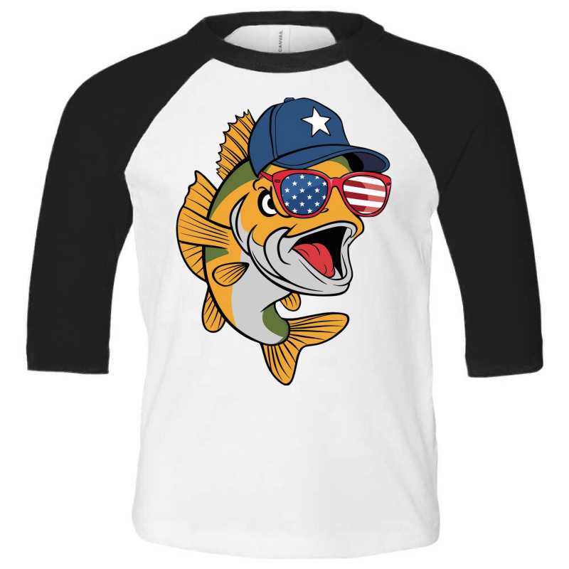 A Large Fish Toddler 3/4 Sleeve Tee | Artistshot