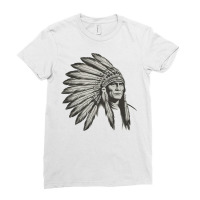 An Indian Chief Ladies Fitted T-shirt | Artistshot