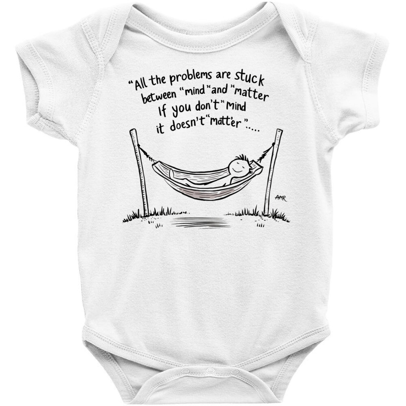 Hand Drawn Stick Figure Lying Comfortably On A Ham Baby Bodysuit by Donna Schennum | Artistshot