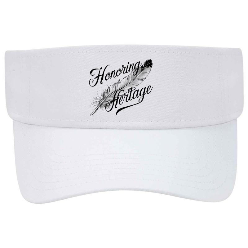 Honoring Heritage Visor hat by Donna Schennum | Artistshot