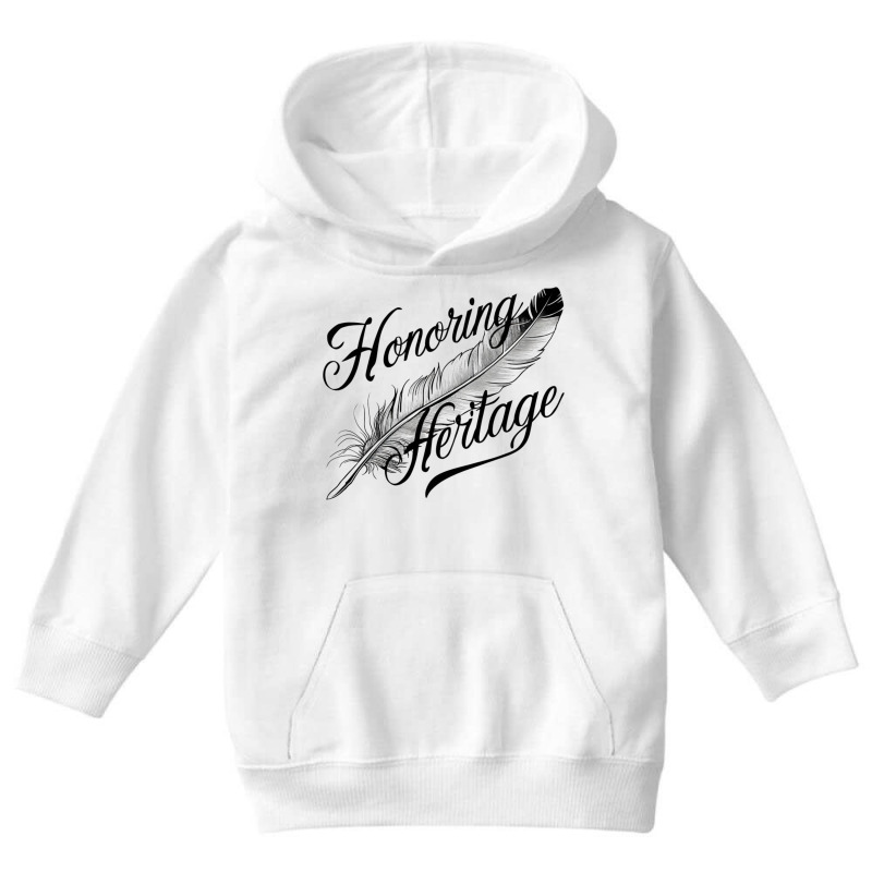 Honoring Heritage Youth Hoodie by Donna Schennum | Artistshot