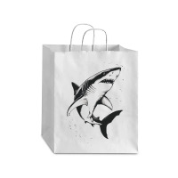 A Shark Debie Paper Bag - 10 X 5 X 13 | Artistshot