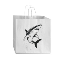 A Shark Vogue Paper Bag - 16 X 6 X 12 | Artistshot