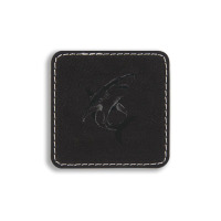 A Shark Square Leatherette Patch | Artistshot