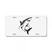 A Shark License Plate | Artistshot