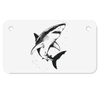 A Shark Motorcycle License Plate | Artistshot