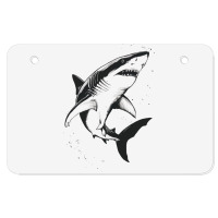 A Shark Atv License Plate | Artistshot