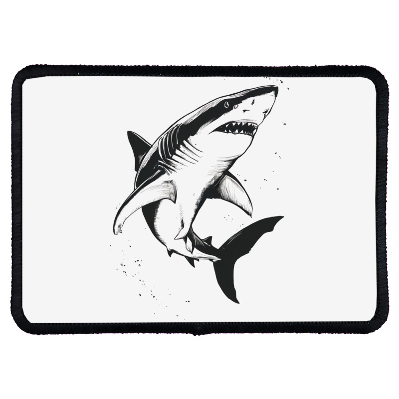 A Shark Rectangle Patch | Artistshot