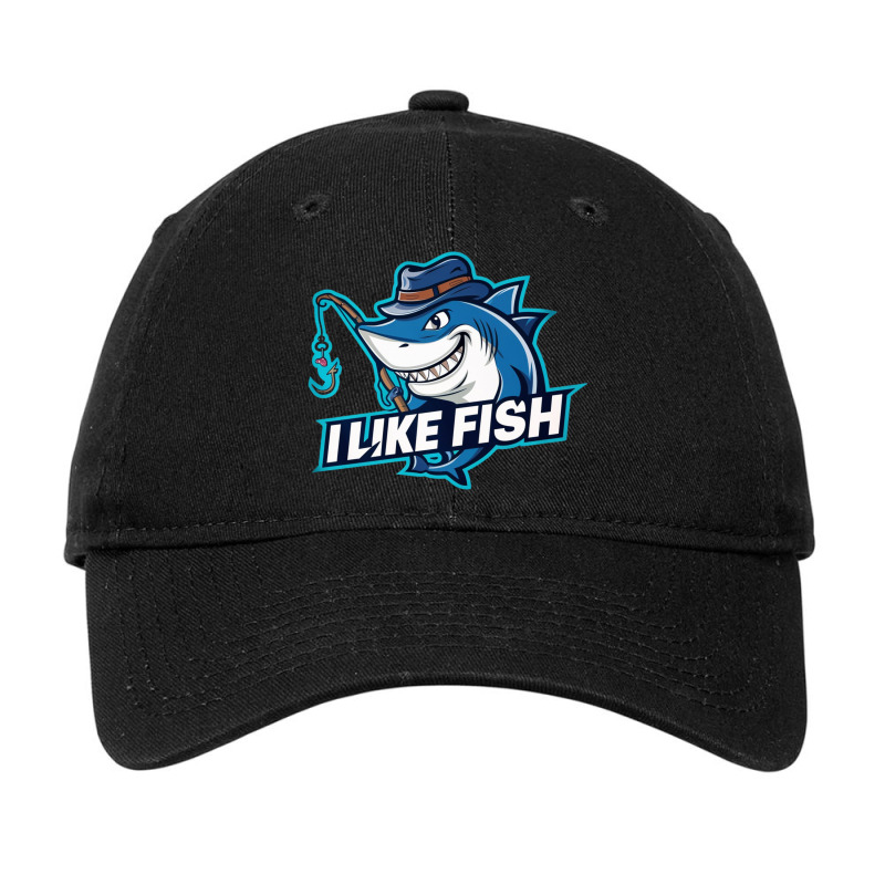 I Like Fish Adjustable Cap | Artistshot